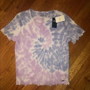 Hollister, small, tie dye of purple shades